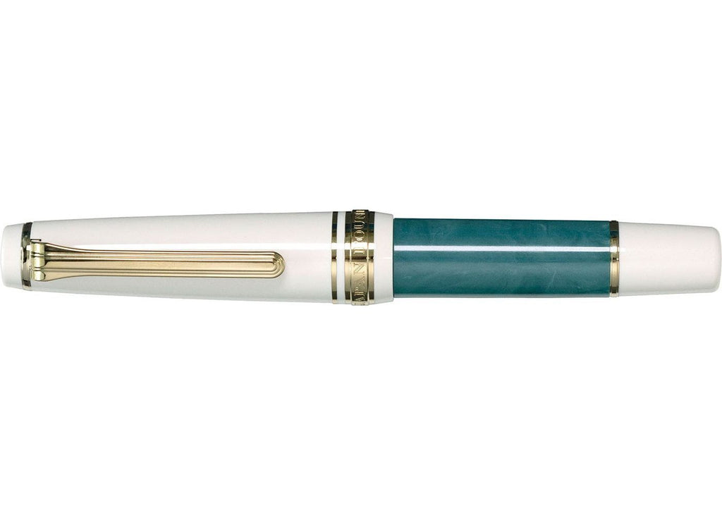 Sailor Professional Gear Slim Mini Fountain Pen - Rencontre Limited Edition - Vert Sapin
