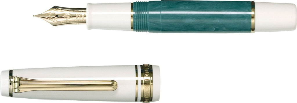 Sailor Professional Gear Slim Mini Fountain Pen - Rencontre Limited Edition - Vert Sapin