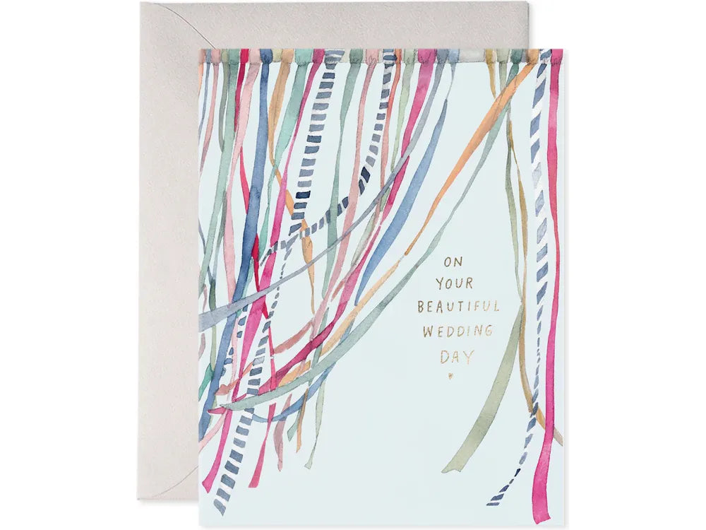 E. Frances Paper - Card - Wedding Ribbons