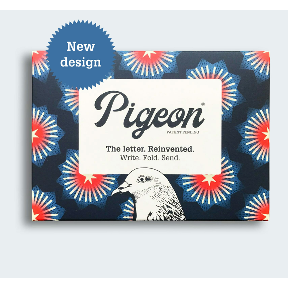Pigeon - Correspondence Paper - 6 Sheets - Starburst Pigeon Pack