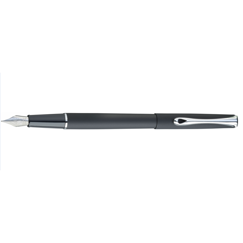 Diplomat Fountain Pen - Traveller - Lapis Black ST