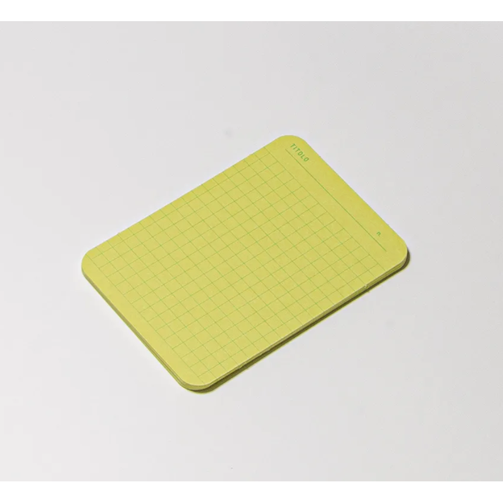 Foglietto - Memo Cards - Deck of 120 - A7 Quadrato (Tatin Green/Beige/Brown/White)