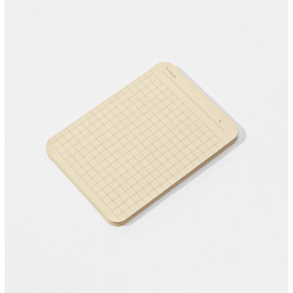 Foglietto - Memo Cards - Deck of 60 - A6 - Quadrato (Tatin Green/Brown/Beige/White)