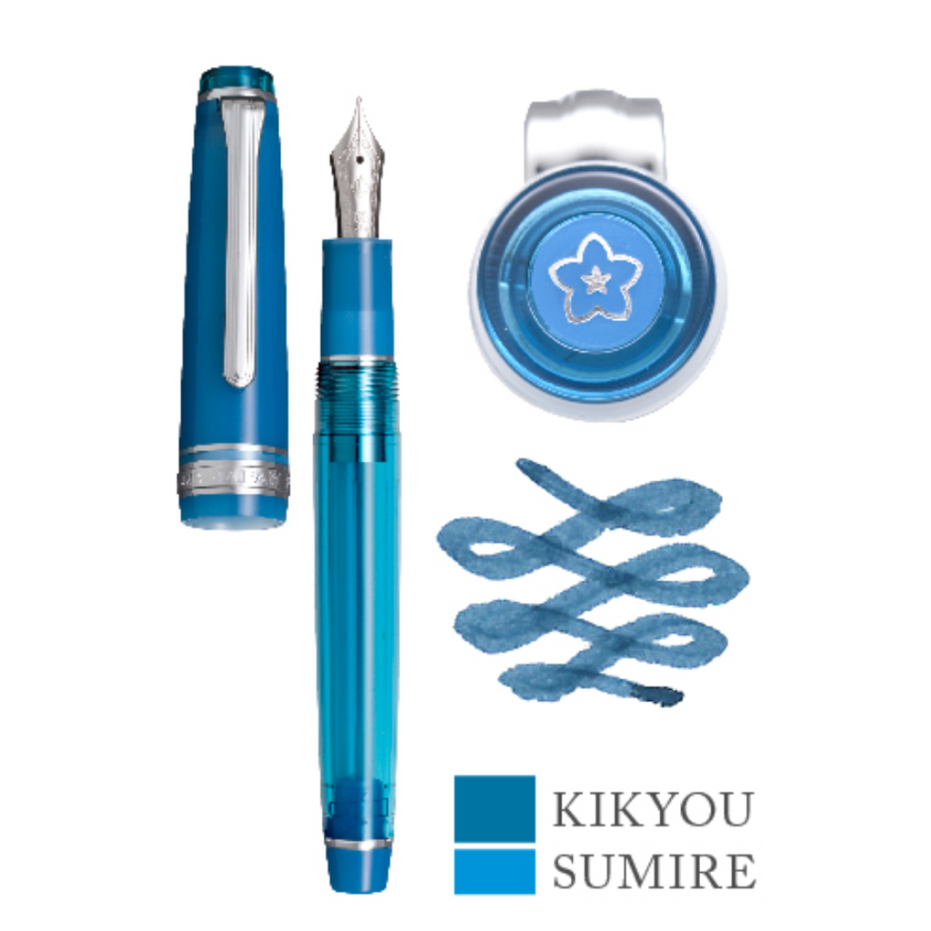 Sailor Manyo Professional Gear Slim Fountain Pen Set 2  - Special Edition - Violet