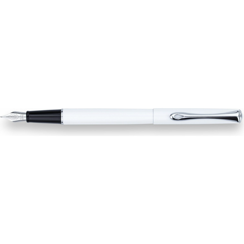 Diplomat Fountain Pen - Traveller - Snowwhite ST