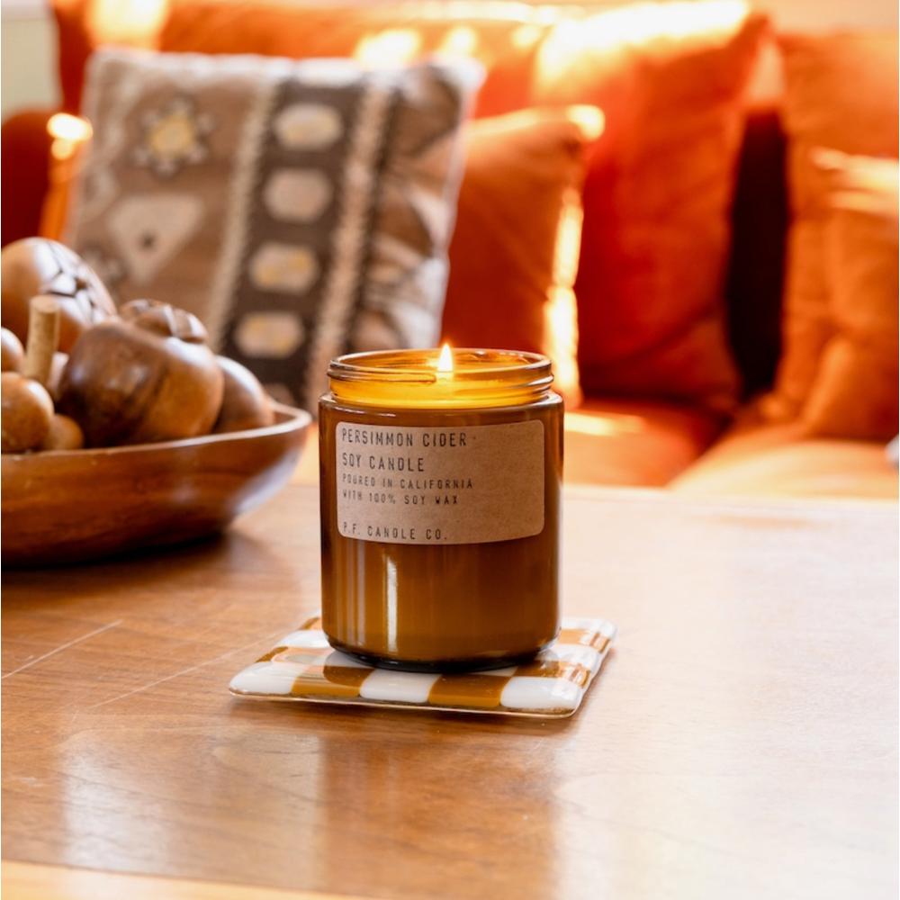 P.F. Candle Co. - 7.2 oz Soy Candle - Persimmon Cider