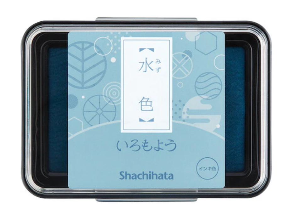 Shachihata - Stamp Pad (1.75 x 2.5") - (HAC-1-PB) - Light Blue