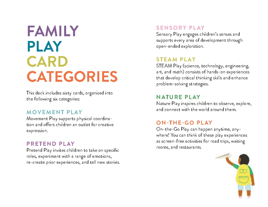 The Family Play Deck: 60 Fun-Filled Activities to Spark Connection and Curiosity