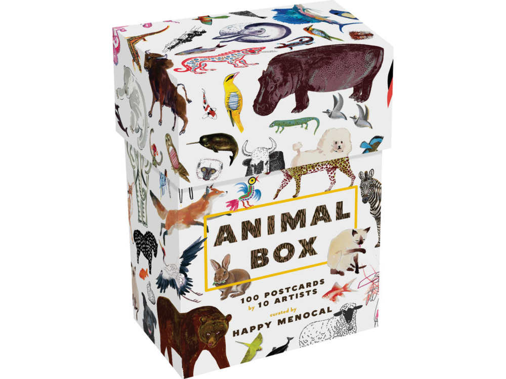 Animal Box: 100 Postcards by 10 Artists