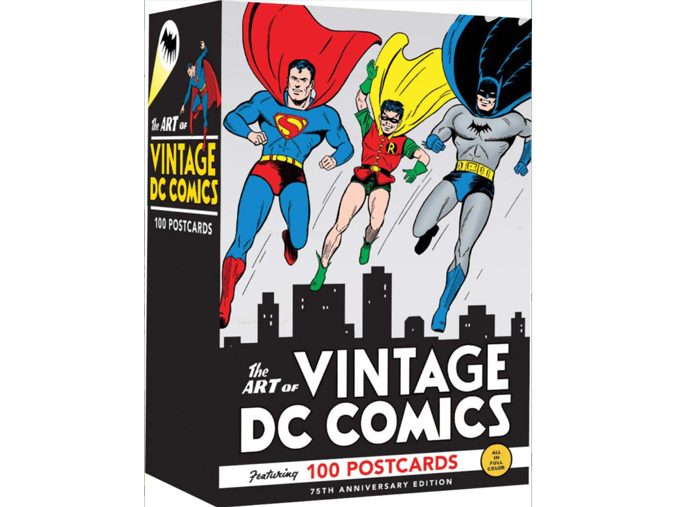 The Art of Vintage DC Comics: 100 Postcards