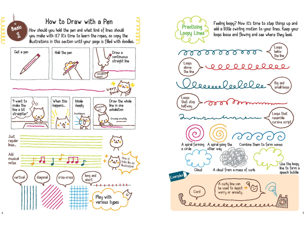 How to Doodle Everywhere: Cute & Easy Drawings for Notebooks, Cards, Gifts and So Much More