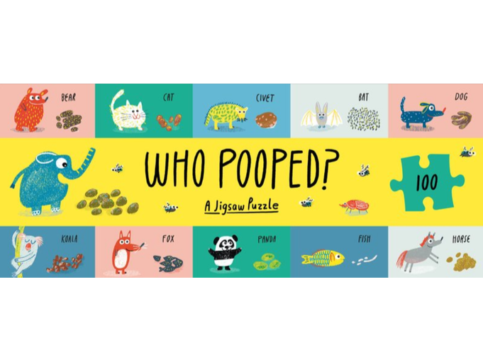 Who Pooped? 100 Piece Puzzle