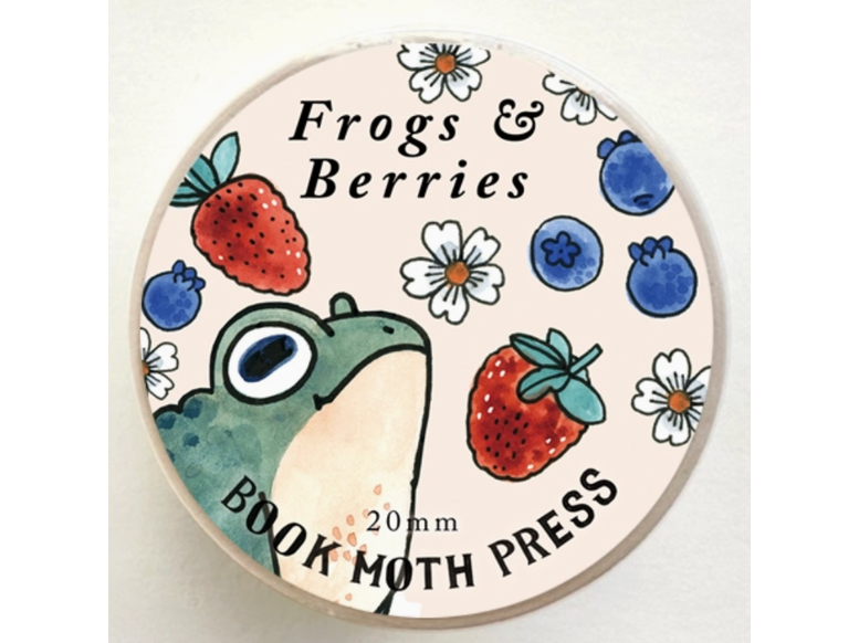 Shelley Couvillion Washi Tape - Frogs and Berries