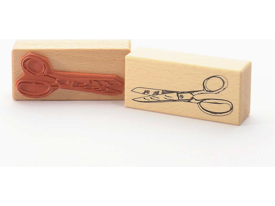 Heindesign Rubber Stamp - Scissors