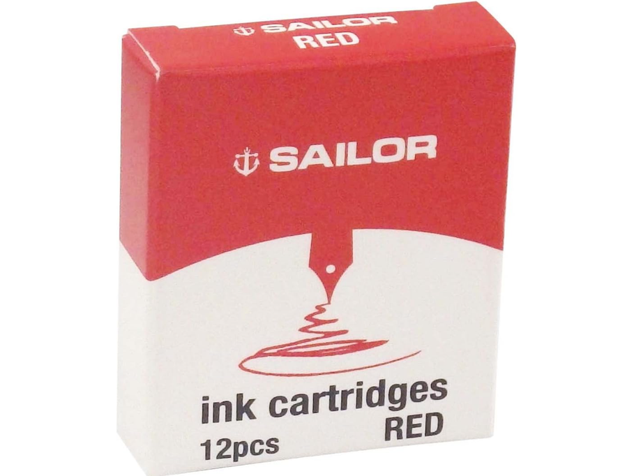 Sailor Ink Cartridges - Red