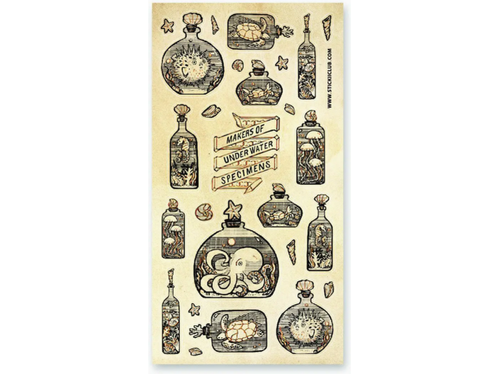 STICKII - Sticker Sheet - Makers of Underwater Specimens