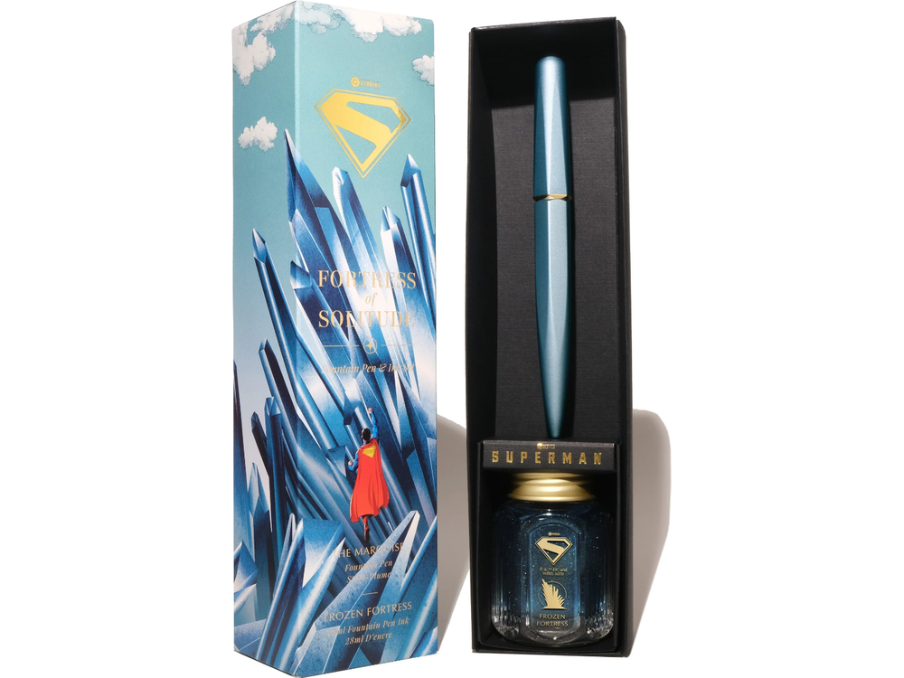 Ferris Wheel Press - Marquise Fountain Pen and Ink Set - Fortress of Solitude