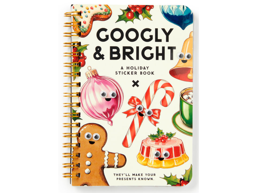 Googly & Bright Holiday Sticker Book