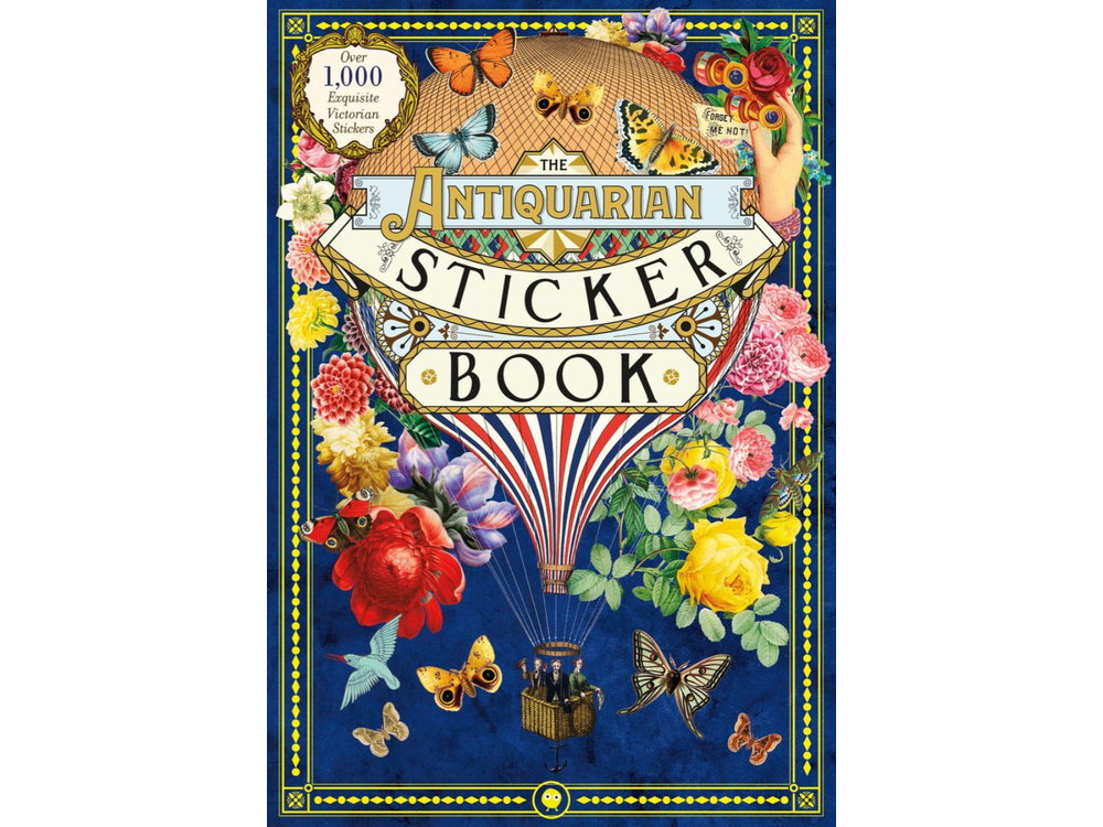 The Antiquarian Sticker Book: Over 1,000 Exquisite Victorian Stickers
