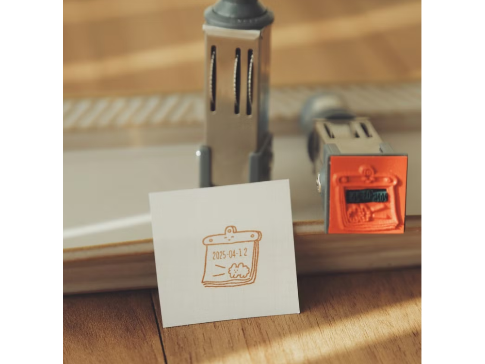 Yohand Studio - Small Adjustable Date Stamp - Dog Cloud Calendar