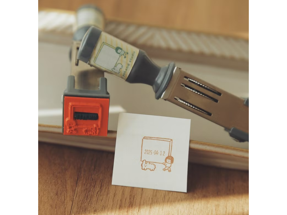 Yohand Studio - Small Adjustable Date Stamp - Brick Moving Block