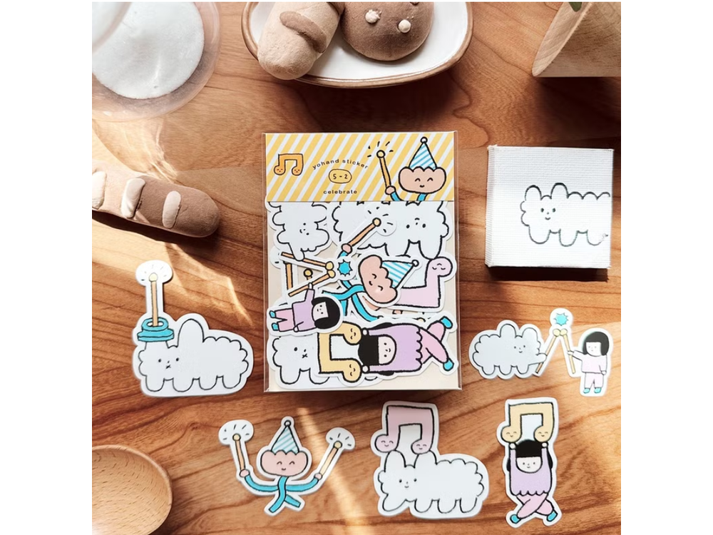 Yohand Studio - Medium Sticker Set - 5-2 - Celebration