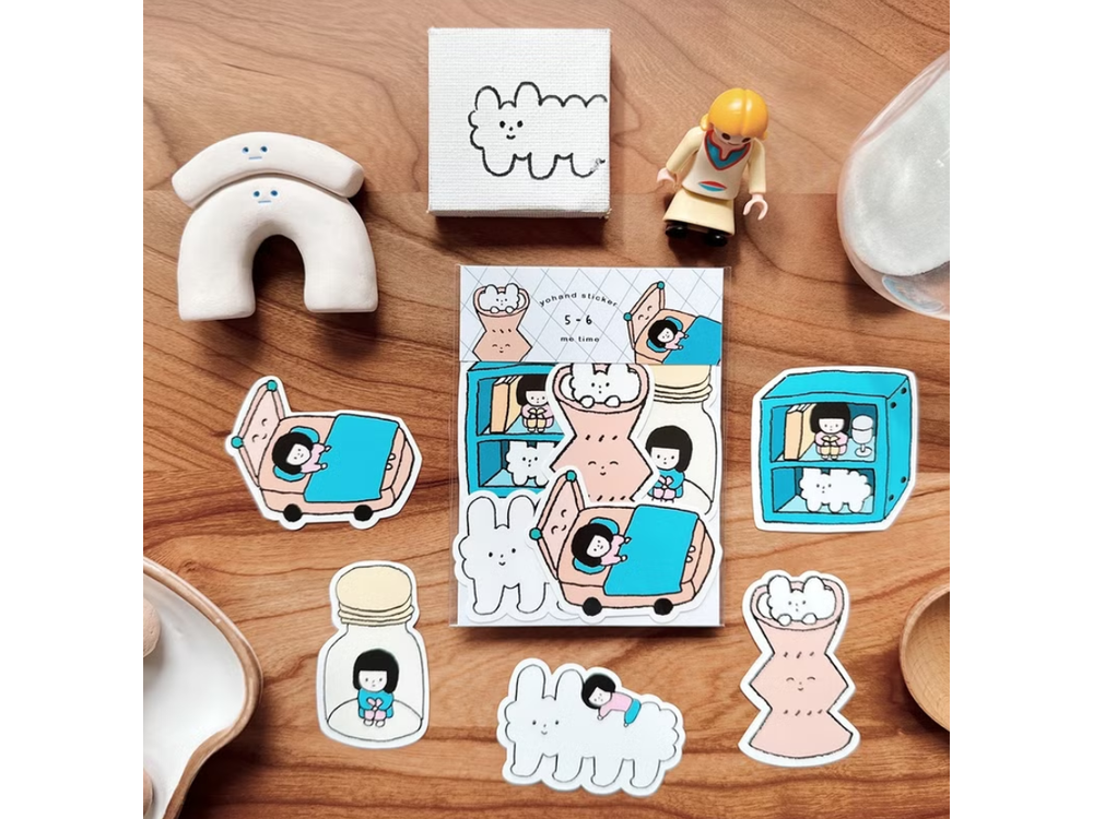 Yohand Studio - Medium Sticker Set - 5-6 - Alone