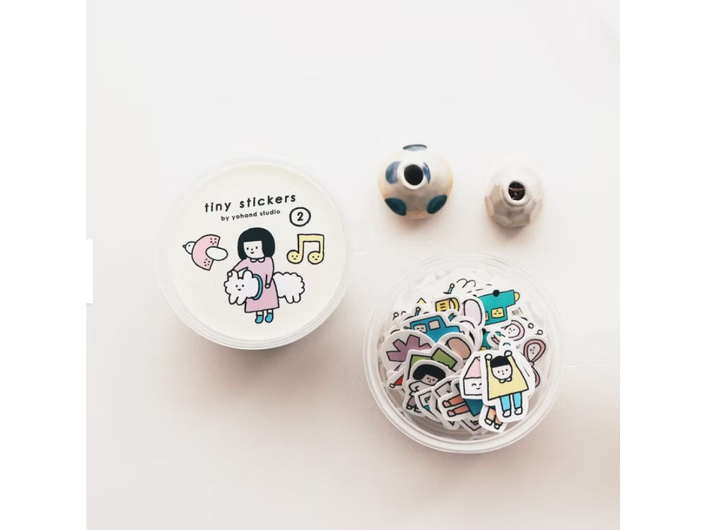 Yohand Studio - Tiny Stickers  - Set 2 - 100 Stickers
