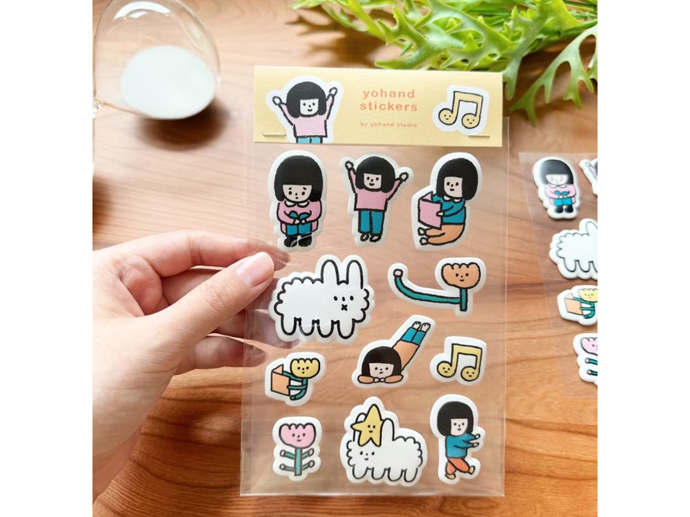 Yohand Studio - Puffy Stickers - 10 Stickers - Superman's Daily Life