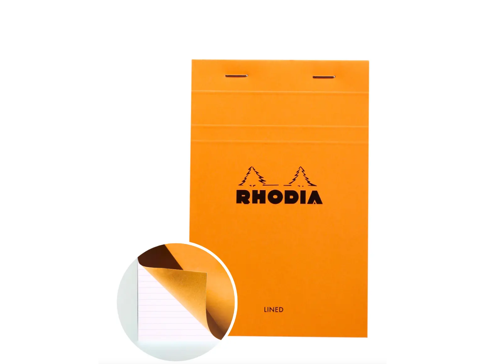 Rhodia - Pad No. 14 - 4.3x6.7in - Orange (Lined)