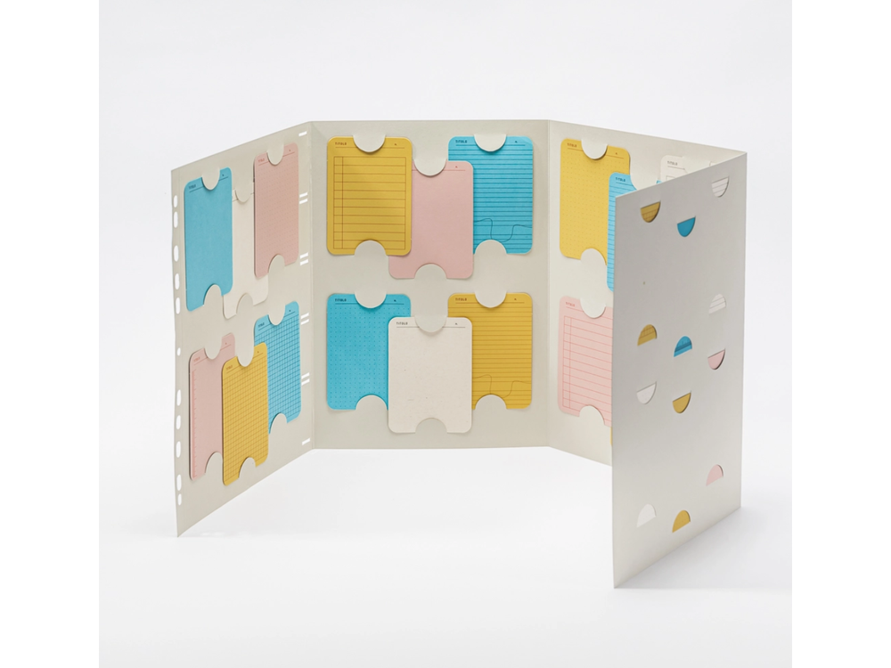 Foglietto - Kanban Folder - Pack of 5 - Millefoglie