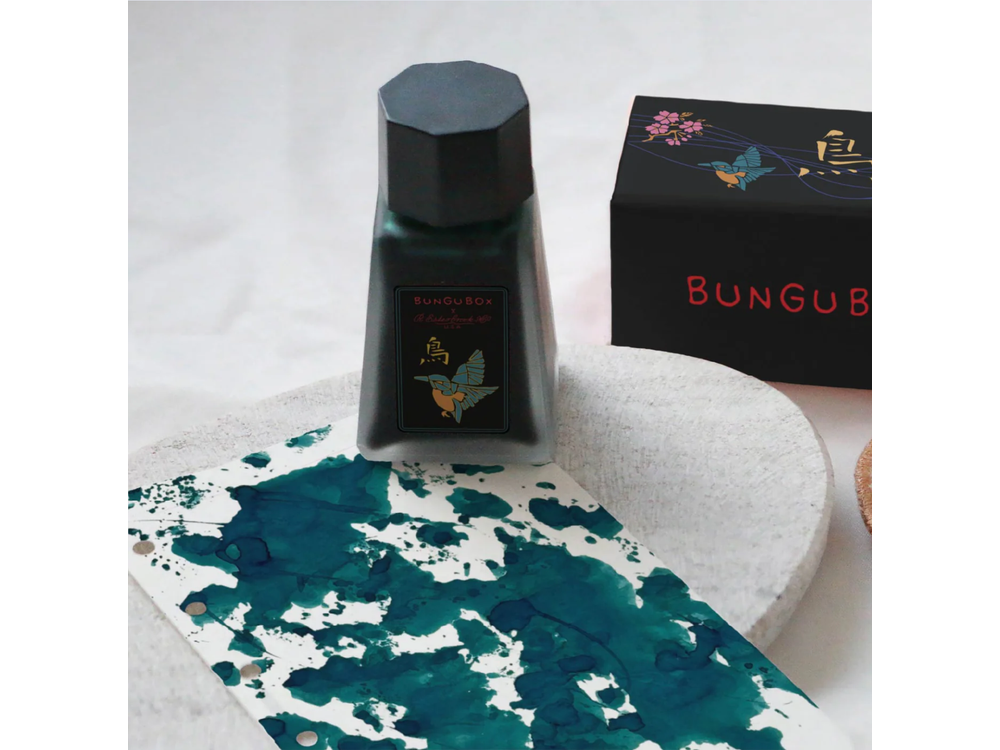 Esterbrook x Bungubox Fountain Pen Ink - Kingfisher Edition - Teal