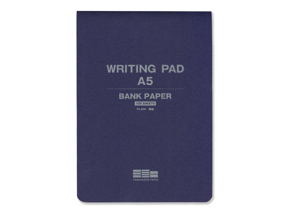 Yamamoto Writing Pad A5 -  Bank Paper