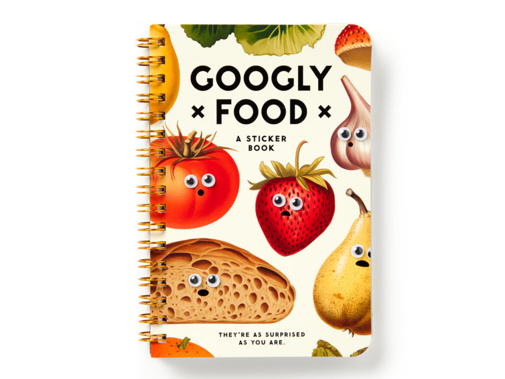 Googly Food Sticker Book