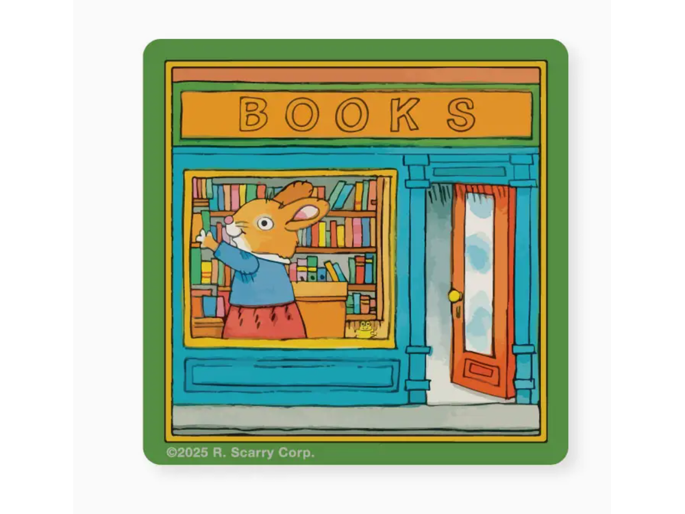 3P4 x Richard Scarry - Sticker - Bookstore
