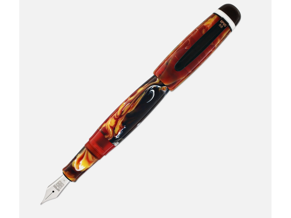Opus 88 Bela Fountain Pen - Red