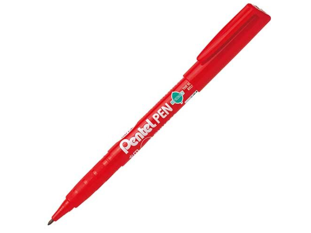 Pentel Felt Marker Pen - Fine - Red