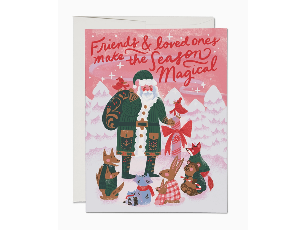 Red Cap Cards - Greeting Card - Friends and Loved Ones