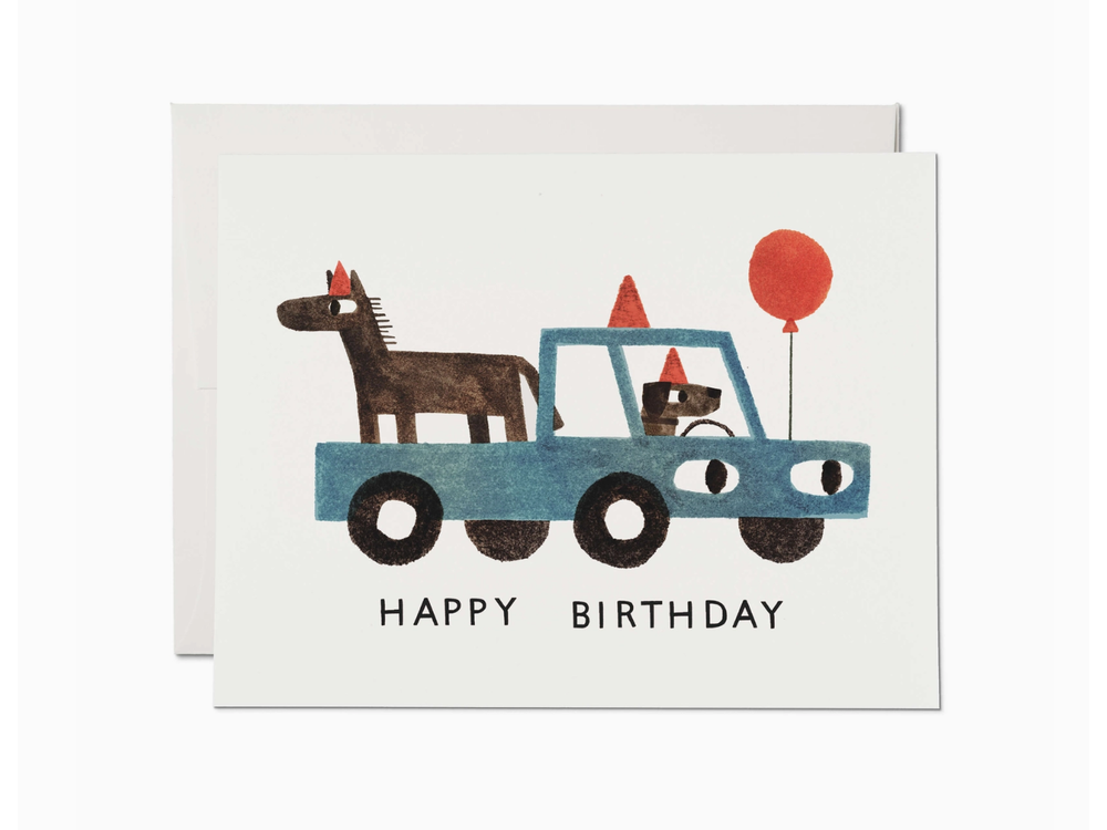 Red Cap Cards - Greeting Card - Your Farm