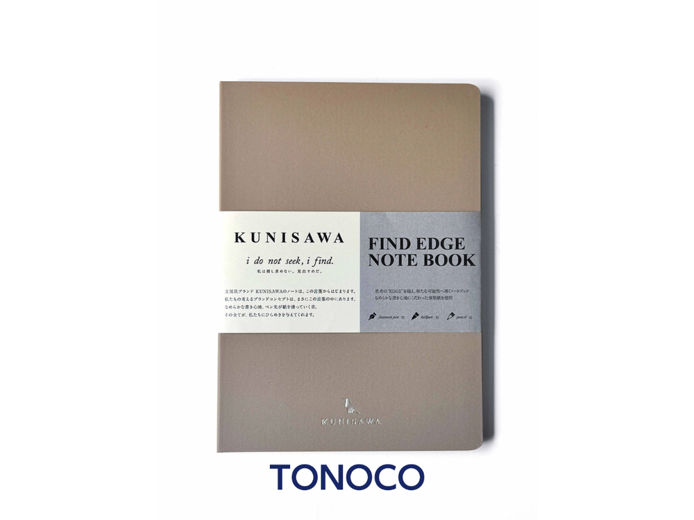 Kunisawa Find Edge Notebook - A5 - Tonoco (Dot Grid)