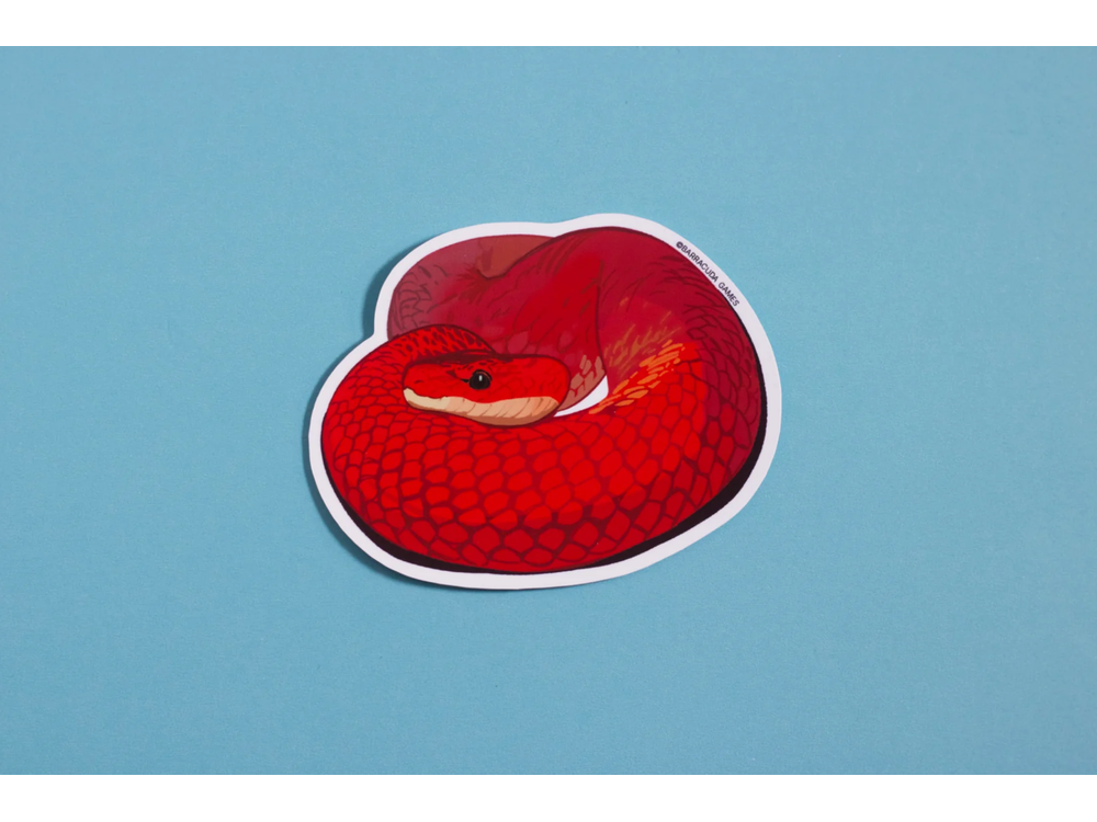 Bio Blitz - Vinyl Sticker - Red Cobra