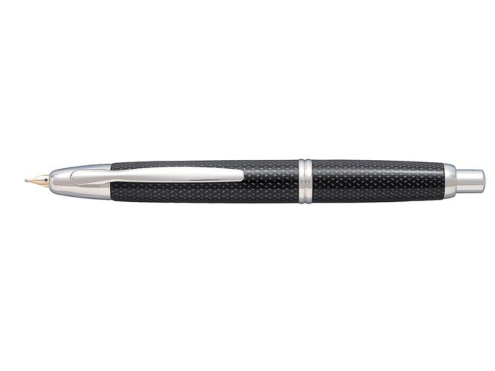 Pilot Vanishing Point Fountain Pen - Black Carbonesque