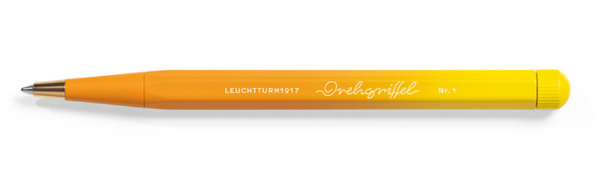 Leuchtturm Drehgriffel Ballpoint Pen - Gradient Edition - Rising Sun/Lemon