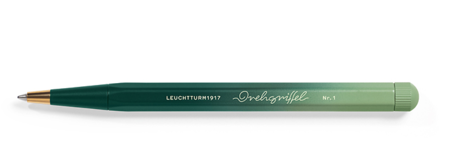 Leuchtturm Drehgriffel Ballpoint Pen - Gradient Edition - Forest Green/Sage