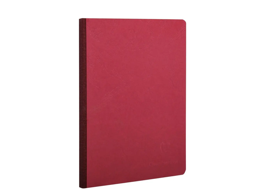 Clairefontaine - Age-Bag Notebook - A5 - Red (Blank)
