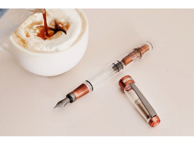TWSBI Diamond 580ALR Fountain Pen - Affogato with Onyx