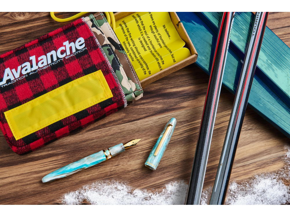 Esterbrook Oversize Estie Fountain Pen - Avalanche