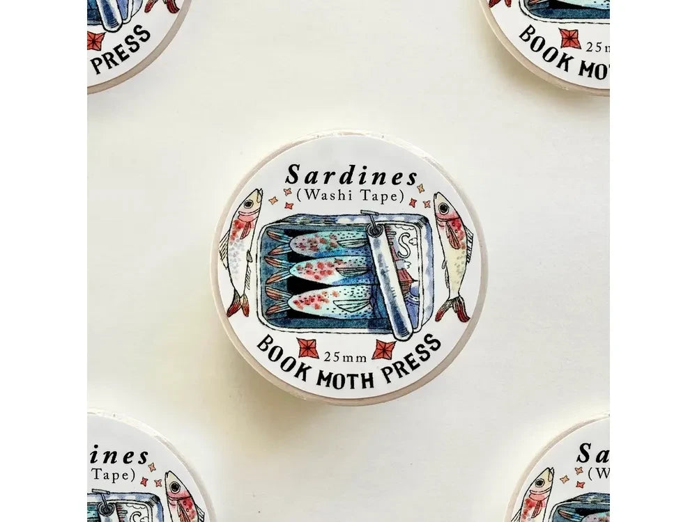 Shelley Couvillion Washi Tape - Sardines