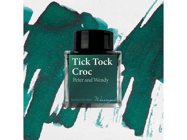 Wearingeul Fountain Pen Ink (30mL) - Peter & Wendy Ink - Tick Tock Croc