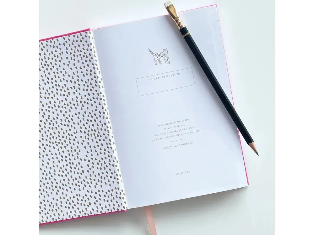 Idlewild Co. Address Book - Wild Cats (Pink)